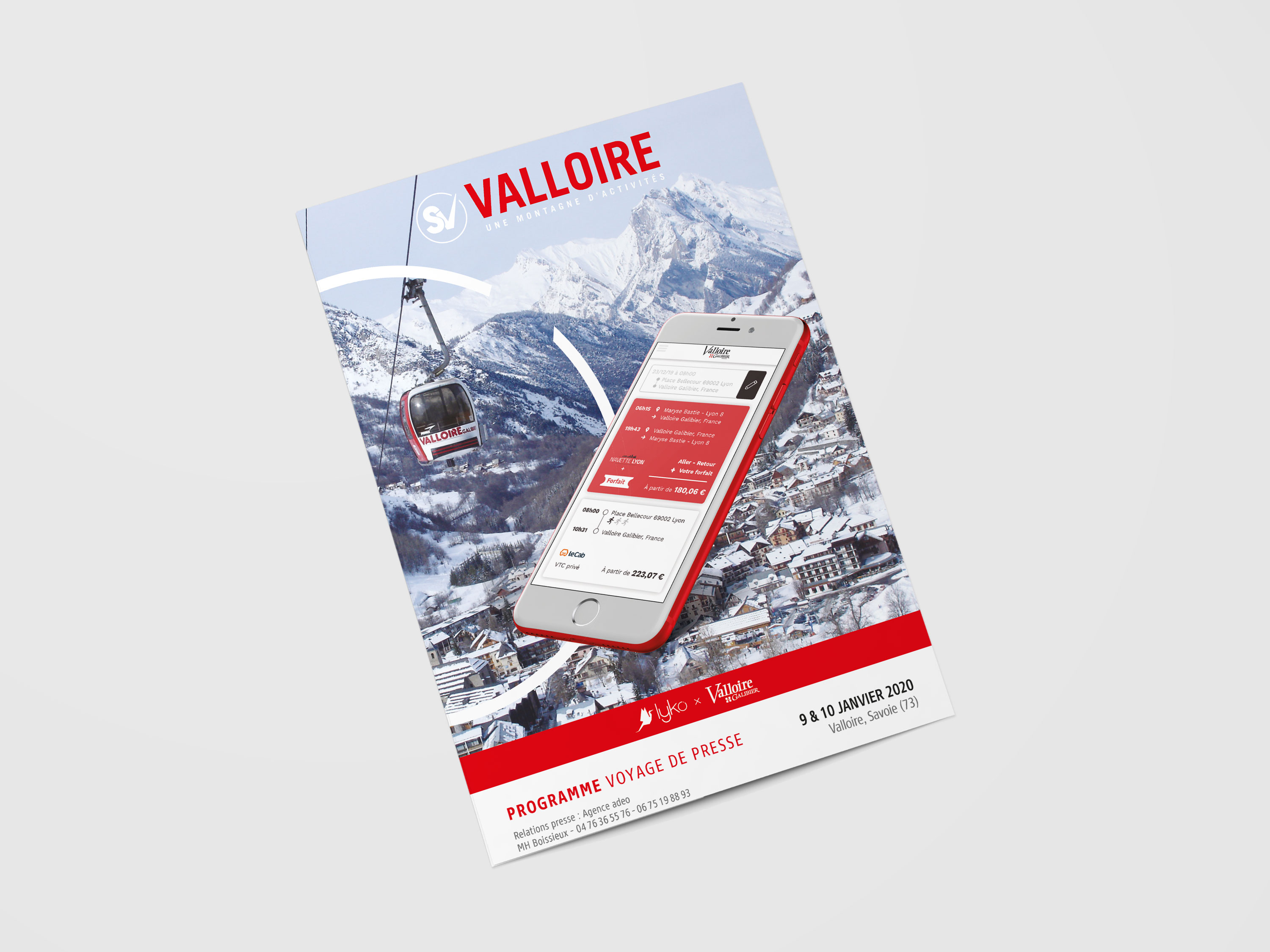 SEM VALLOIRE : Surf sur le Voyage de Presse – 9 & 10 janvier 2020 – Valloire (73)