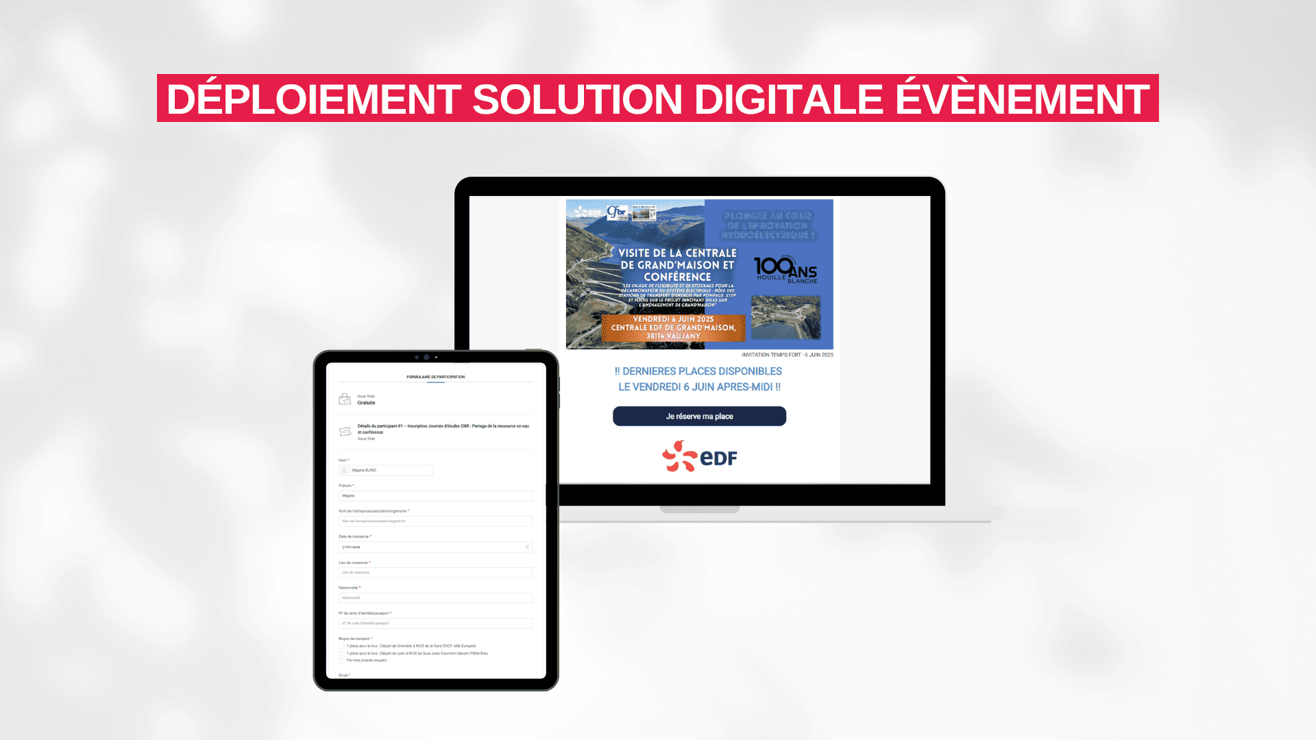 6 JUIN 2025 : ADEO DÉPLOIE UNE SOLUTION DIGITALE COMPLÈTE POUR EDF À L’OCCASION DU CENTENAIRE